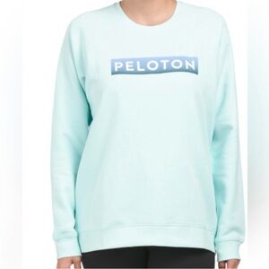 Teal Peloton Crewneck Sweatshirt - Large